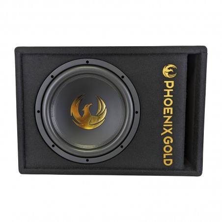 Phoenix Gold Z 10 Box con Subwoofer 25cm Amplificato sub attivo kit cavi incluso