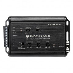 Phoenix Gold ZLOC2.2 Adattatore da segnale amplificato a Rca 2 Canali High Level RCA