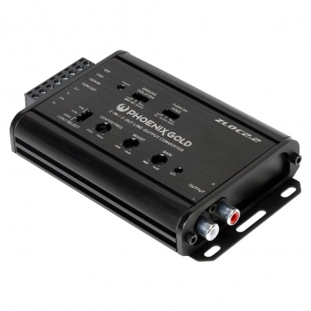 Phoenix Gold ZLOC2.2 Adattatore da segnale amplificato a Rca 2 Canali High Level RCA