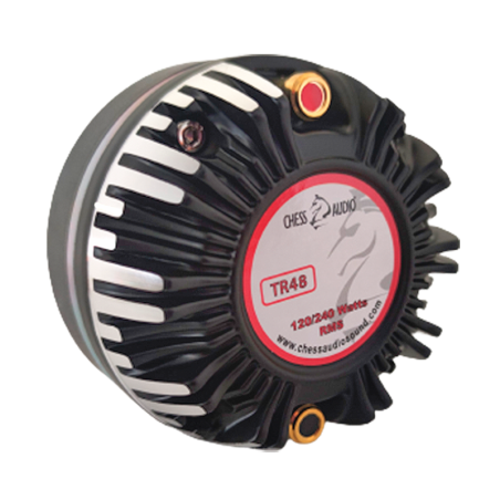 CHESS AUDIO TR48 COPPIA Driver 120 Watt rms 8Ω Completi di flange e adattatori