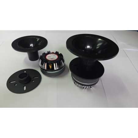 CHESS AUDIO TR48 COPPIA Driver 120 Watt rms 8Ω Completi di flange e adattatori