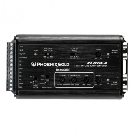 Phoenix Gold ZLOC4.4 Adattatore Da Segnale Amplificato A Rca 4 Canali High Level RCA