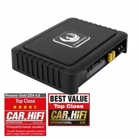 Phoenix Gold ZDA4.8 Amplificatore 4 Canali DSP Con Processore Di Segnale Digitale A 8 Canali Con Streaming Wireless V5.0