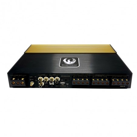 Phoenix Gold ZQA6.8 Amplificatore Sound Quality 6 Canali con DSP 8 Canali