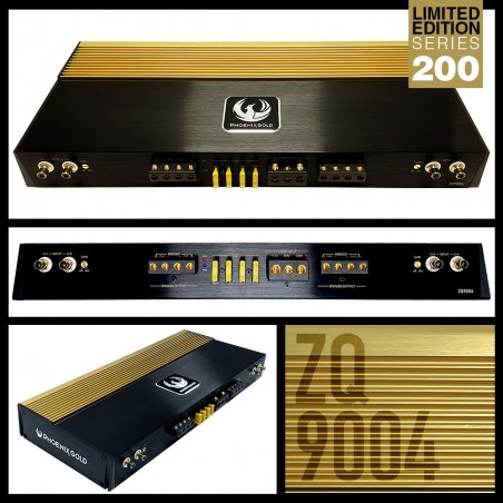 Phoenix Gold ZQ9004 Amplificatore 4 Canali Classe AB Sound Quality