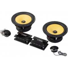 VIBE BA6C-V6 Kit 2 Vie 16 Cm SQ Predisposizione Auto 165mm ALTOPARLANTI  Woofer  Tweeter e Filtri Crossover
