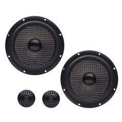 DD AUDIO C-C6.5C Kit 2 Vie Per Predisposizione con Woofer 16 Cm Slim Tweeter Neodimio