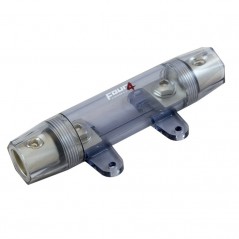 Portafusibile Impermeabile* Antischizzo Con Fusibile ANL Ingresso E Uscita Da 35 A 70mm Fusibile a scelta Omaggio