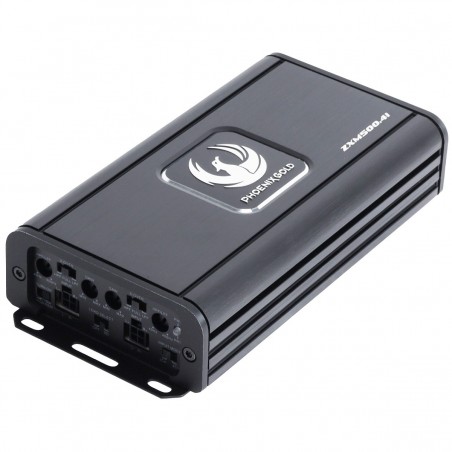 Phoenix Gold ZXM500.4i Amplificatore 4 Canali Classe D 500 Watt rms Dimensioni Ridotte