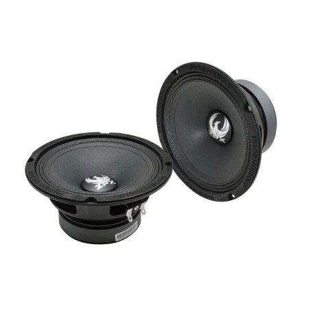 Phoenix Gold ZPX654 COPPIA MidWoofer 16 Cm 200 Watt Rms Da Predisposizione Auto 165mm