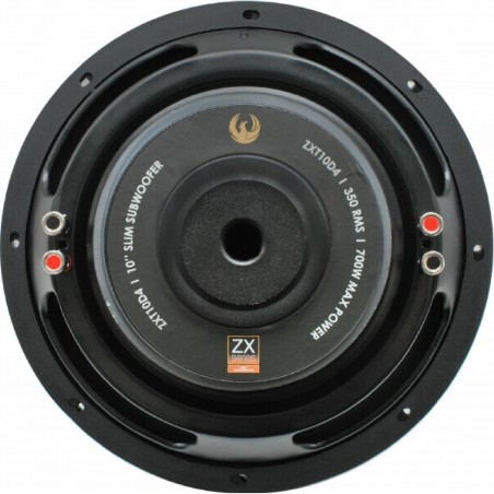 Phoenix Gold ZXT10D4 Subwoofer 25cm SlimLine  2x4Ω 350 Watt Rms 10"