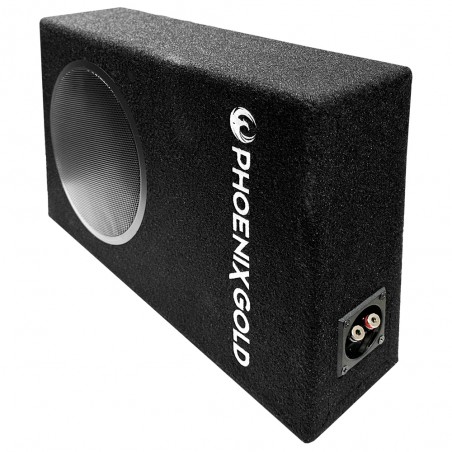 Phoenix Gold ZX18PBS Subwoofer Da 20cm in cassa chiusa Ultra Piatto (13cm Profondità)