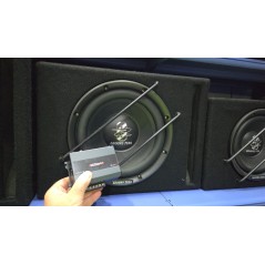 BassPack Ground Zero GDP 5 Subwoofer da 30 In cassa + Amplificatore SounDigital  400 watt rms