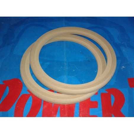 Coppia ANELLI Supporto Altoparlante Woofer Anello Legno MDF 250 mm 25 cm incavo
