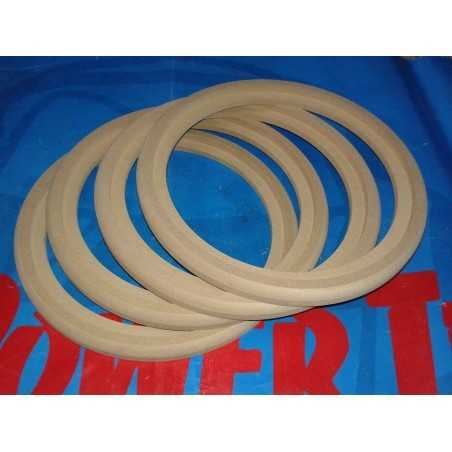 4 ANELLI Supporto Altoparlante Woofer Anello Legno MDF 250 mm 25 cm incavo