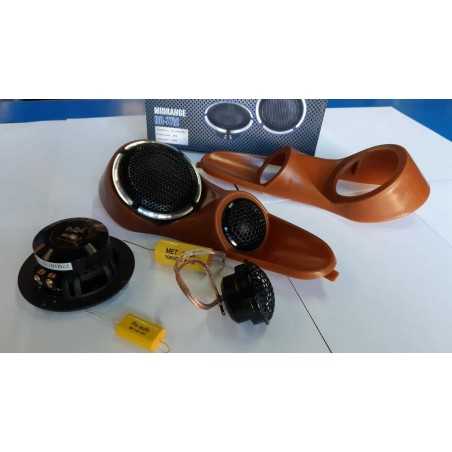 SoundPack SQ BuRock COPPIA Tweeter + MidRange + Montanti per sistemi a 3 vie