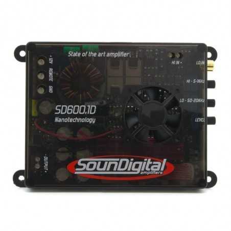 Amplificatore SounDigital Nano SD600.1D mono 600W rms 1Ω dimensioni ridotte