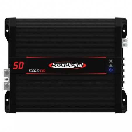 SounDigital SD5000.1D Evo II Amplificatore monofonico 5000 watt rms 2Ω ohm