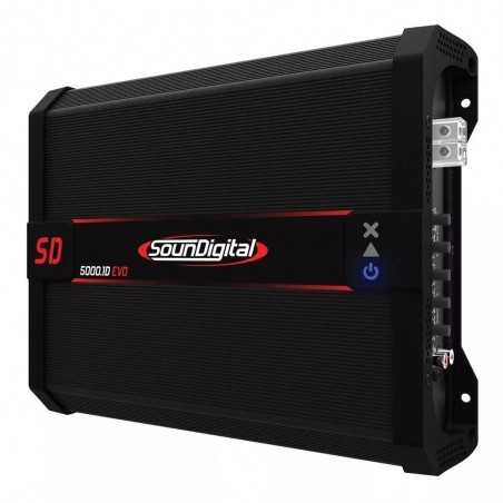 SounDigital SD5000.1D Evo II Amplificatore monofonico 5000 watt rms 2Ω ohm
