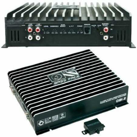 Amplificatore Bass Face DB1.2 1250 Watt rms X Series Subwoofer auto classe D