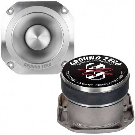 GROUND ZERO COPPIA Tweeter GZCT 2200X per fronte da urlo alta efficienza pro