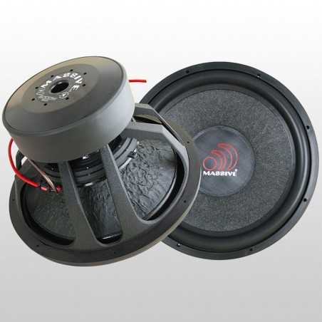 Subwoofer Massive Audio GORDO 181 6000 watt 46 cm dual 1Ω spl sub sp l auto SPL