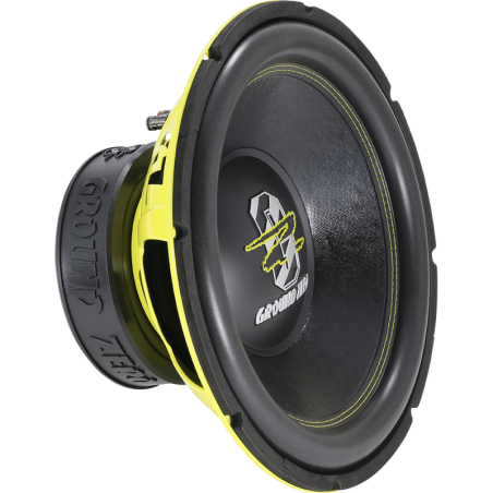 Subwoofer Ground Zero 38 cm GZRW 15XSPL 2x2Ω 1800watt new Giallino sub gz auto