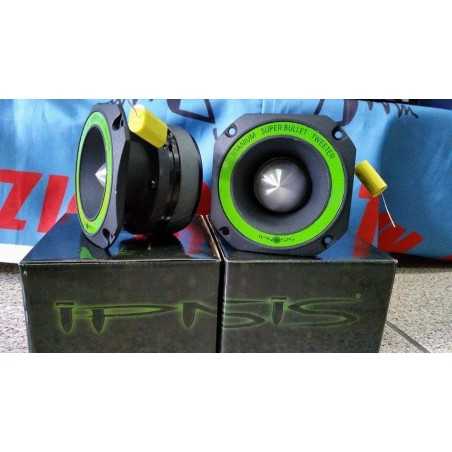 COPPIA Tweeter IPNOSIS Super Bullet audio sp l compressione per fronti da urlo