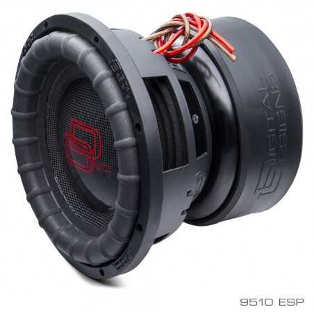 Subwoofer Digital Designs DD 9510 ESP 25cm 2x1Ω 8000 Watt Max sub spl design