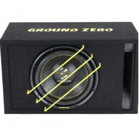 Subwoofer Ground Zero GZRB 30SPL in cassa reflex Potenza 1350 Watt sub auto BOX
