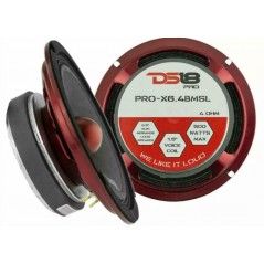 DS18 COPPIA MidRange 16cm PRO-X6.4BMSL SLIM medio bassi 165mm Alta efficienza medi