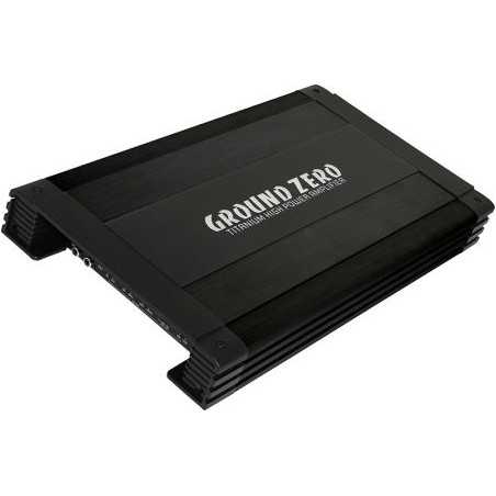 Amplificatore Ground Zero GZTA 4125X-B 4 canali 640 watt filtro per subwoofer