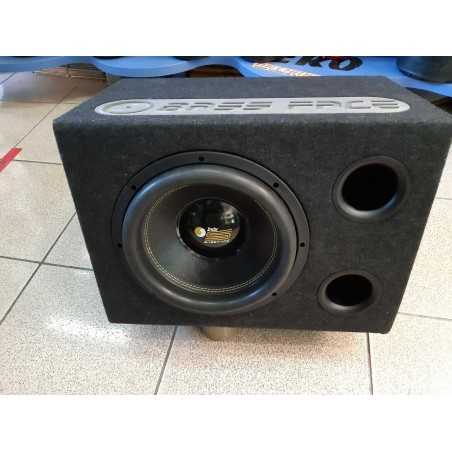 Cassa reflex + Subwoofer Bass Face 30 cm INDY S12/2 2x2Ω 1300 Watt RMS in BOX