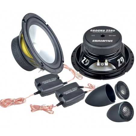 Ground Zero GZRC 165AL-IV kit 2vie 16 cm ALTOPARLANTI CASSE predisposizione auto