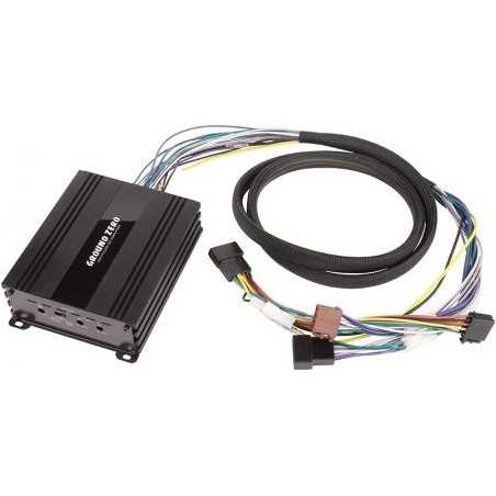 Amplificatore Ground Zero GZCS 4.60ISO 4 Canali analogico x autoradio di serie