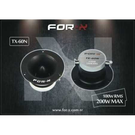 FOR X COPPIA Tweeter TX-60N alta efficienza pro Neodimio 200 Watt Max