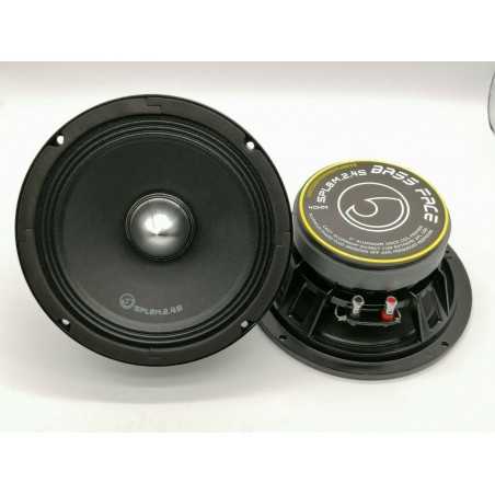 COPPIA Mid Woofer 20 cm BASS FACE SPL8M.2.8S 8Ω Medio bassi spl audio pro 8 ohm