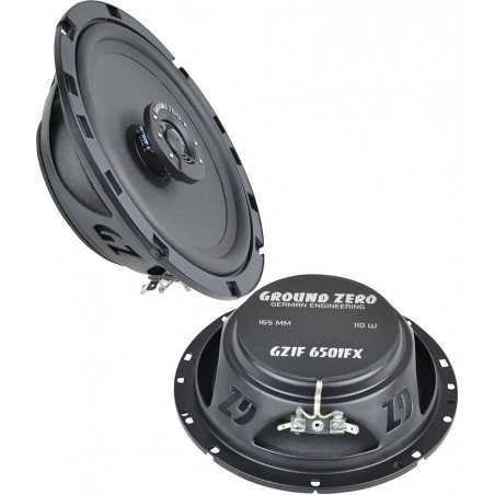 Casse Altoparlanti 2 vie Ground Zero GZIF 6501FX 16,5cm 165 mm auto slim