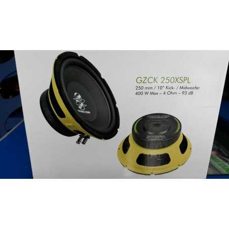 COPPIA GROUND ZERO Mid Woofer 25cm GZCK 250XSPL per fronte da urlo auto 25 cm