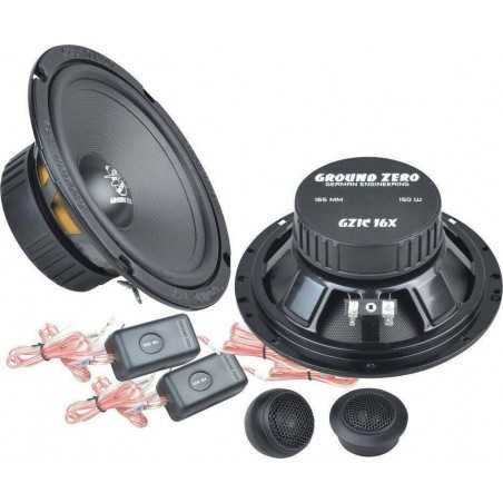 SoundPak 9 Impianto completo Subwoofer Amplificatore 4 Canali Casse GROUND ZERO