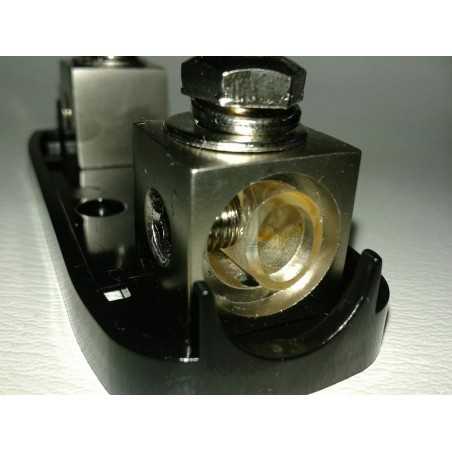 Portafusibile + Fusibile 200 Maxi Lama ingresso e uscita x cavo 50 mm 0 AWG ANL