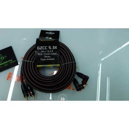 Coppia Cavi RCA Ground Zero 5 mt GZRCA Cavo Tripla Schermatura