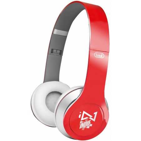 Cuffie Hi-Fi Digital Stereo Rosso Bianca Style 40mm IDEA REGALO