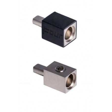 Coppia connettori per cavo da 1 x 50 mm a amplificatori con innesto 20 mm
