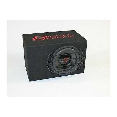 Subwoofer 25cm in cassa DD LE-M10-D2  2x2Ω 500 Watt box Digital Designs