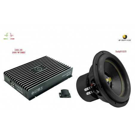 Bass Face BassPack BF7 Amplificatore db1.2s 1600W rms + Subwoofer 30 cm Indy s12