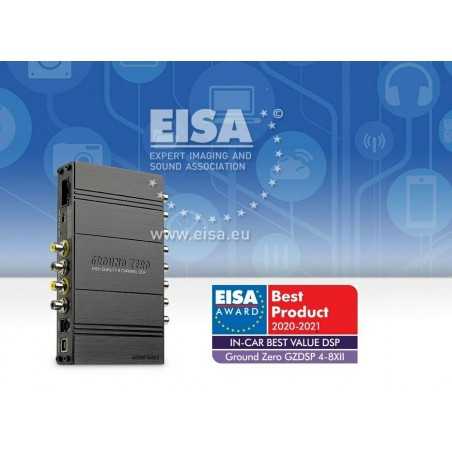 Ground Zero GZDSP 4-8XII Processore digitale + DRC REMOTE DSP Hi level in / rca