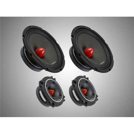 Jameson JMD-802SPL SPL Pak 2 vie Mid Woofer 20 cm + Tweeter alta efficienza