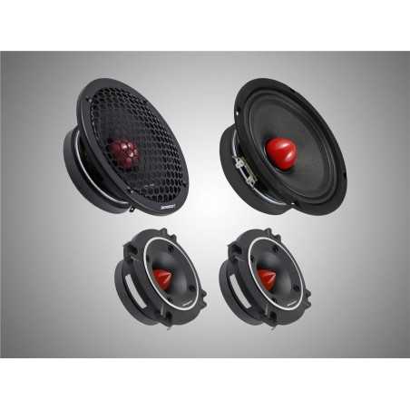 Jameson JMD-652SPL Kit 2 vie Mid Woofer 16 cm + Tweeter a Compressione