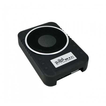 BuRock BR-8 2.1 SUBWOOFER Amplificato da sotto sedile + Amplificazione per i vostri altoparlanti da 2x60watt rms